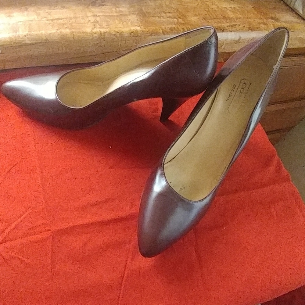 Coach Leather Pumps